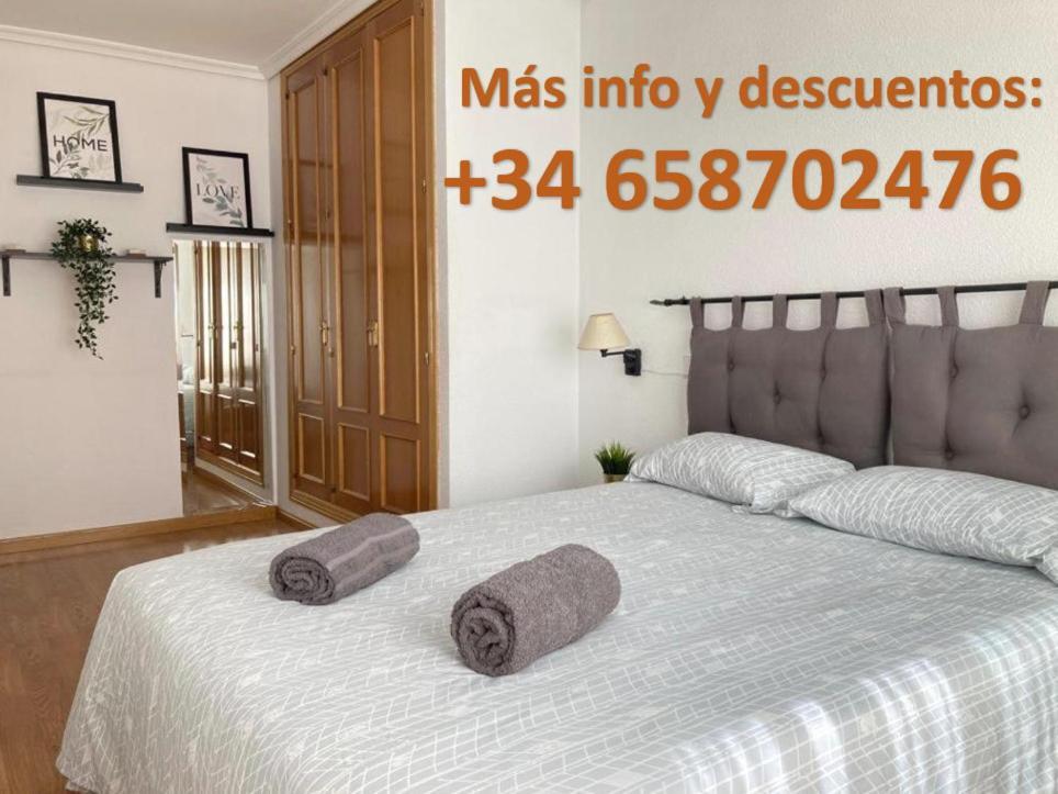 Apto 2 Habitaciones, Garaje Gratis Madrid Buitenkant foto